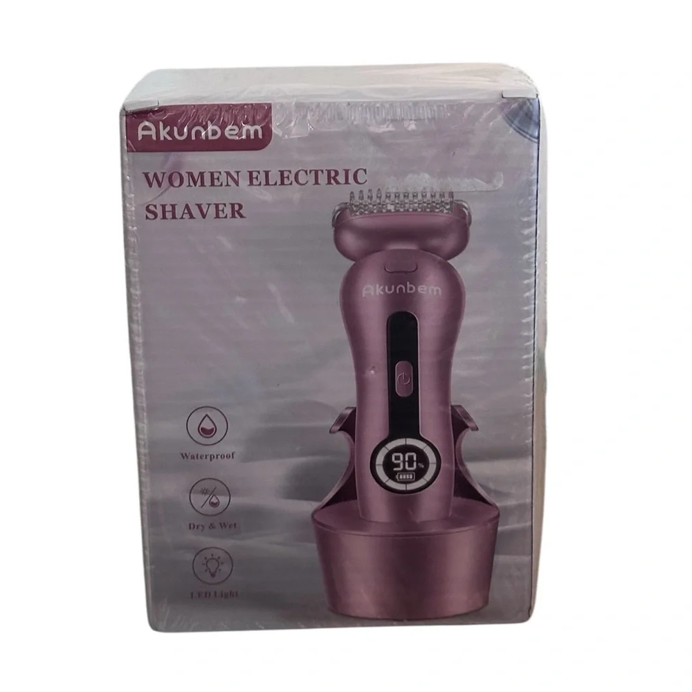 Akunbem Women Electric Shaver - Pink NEW